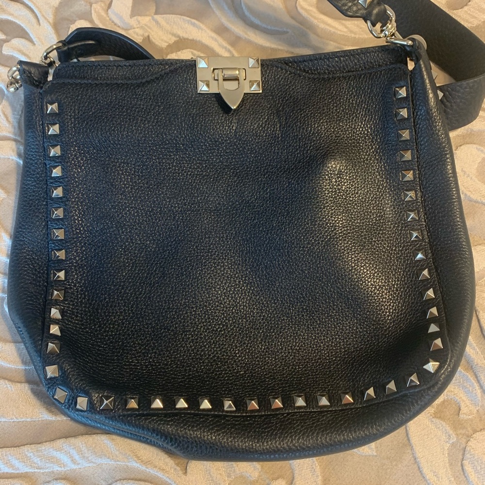 Valentino Garavani Rockstud Hobo Bag